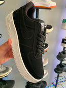 Tênis Casual Preto com Solado Branco
